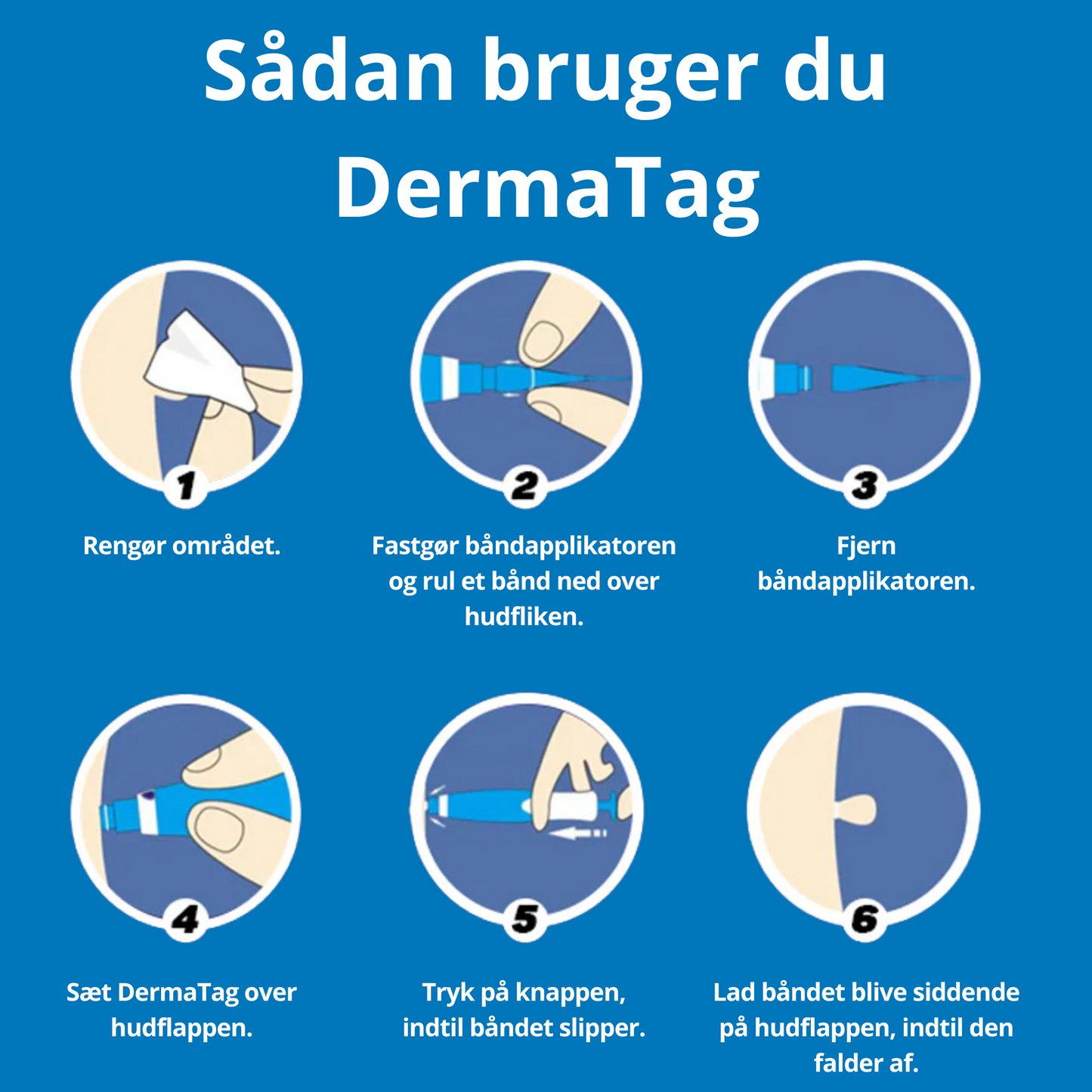 DermaTag™ - Smertfri fjernelse af hudflapper